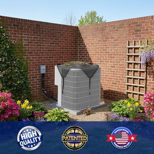 AC Cover for Outside Unit, All-Season Mesh Air Conditioner Cover - Image 6