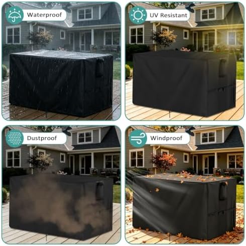 Outdoor Storage Box Cover for Keter 110 Gallon Deck Box - Image 6
