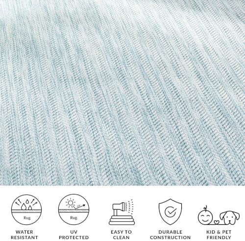 SAFAVIEH Outdoor Square Rug 5'3" - Image 6