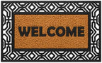 Gardenised Natural Coir and Non-Slip Rubber Doormat by Gardenised