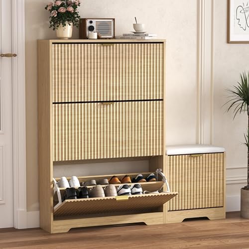 HUANLEGO Shoe Cabinet Storage for Entryway by HUANLEGO