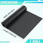 Breling 16 in x 32.8 ft Rubber Flooring Rolls Mats, Heavy Duty Diamond Plate - Image 2