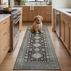 2x6 Runner Rug Washable Non Slip Boho Mat by Nestiva