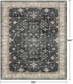 Boho Black Rug for Living Room - Image 2