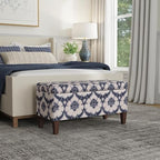 HomePop 36" Decorative Storage Bench - Image 2