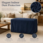 Custom Size Indoor Dust Cover, Cotton Linen Fabric Made to Measure Protector - Image 2