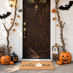 Ghost Welcome Door Mat, Cute Halloween Rug - Image 5