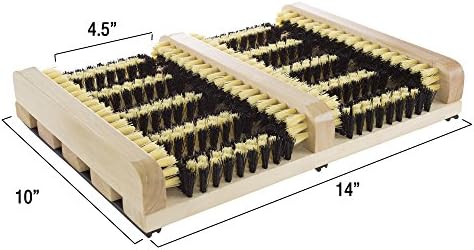 Boot and Shoe Cleaner Scrubber Brush Scraper Mat - Image 4