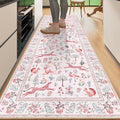 DUKINO 2x10 Kitchen Runner Rug, Soft Non Slip Animal Washable Rug by DUKINO