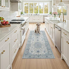 RELEANY Washable Area Rug, Runner 3'x8' - Image 2