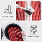 Kitinjoy Indoor Outdoor Door Mat, 47x17 Non-Slip Dirt Trapper Doormats - Image 5