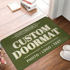 Custom Doormat Personalized Floor Mat by Custom