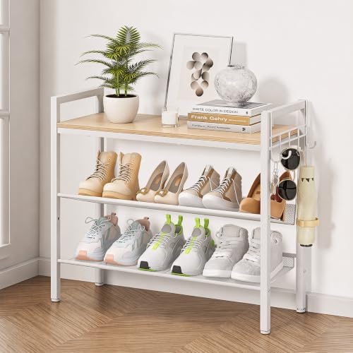 3 Tier Shoe Rack, Shoe Rack for Entryway - Image 5