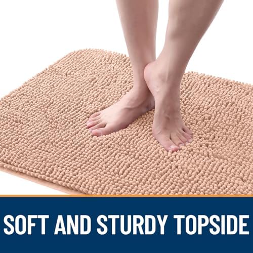OLANLY Dog Door Mat for Muddy Paws 30x17, Super Absorbent Chenille Mud Mat - Image 4