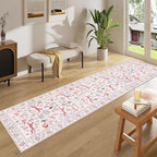 DUKINO 2x8 Washable Runner Rug, Non Slip Animal Kitchen Runner Rug - Image 3
