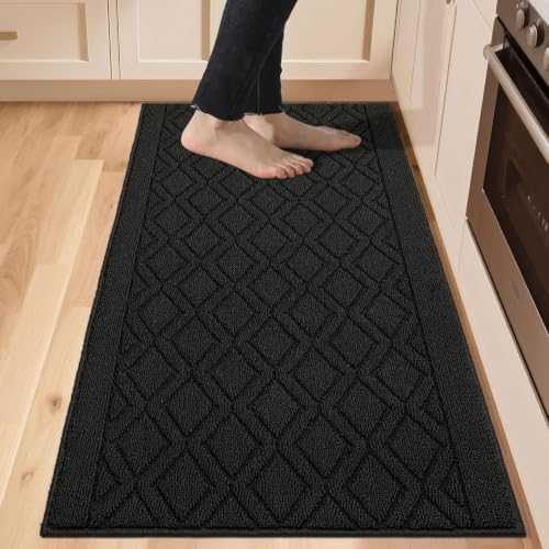 COSY HOMEER Kitchen Rugs Non Slip Washable 24"x60" Kitchen Mats by COSYHOMEER