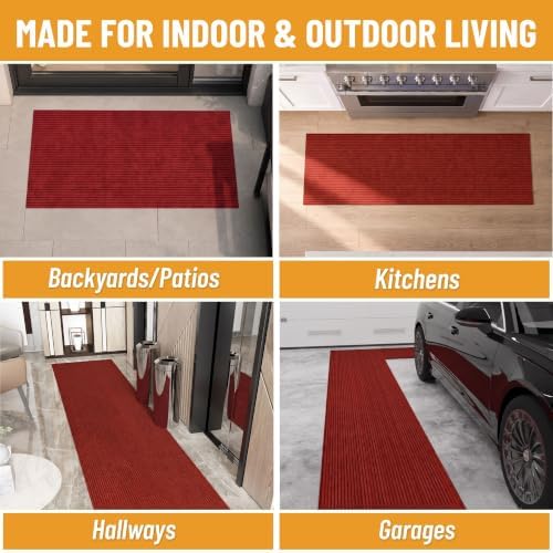 Ottomanso 7x11 Large Waterproof Floor Mat, Non-Slip Indoor Outdoor Door Mat - Image 5
