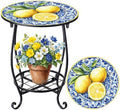 Cinnvoice Outdoor Side Table Small End Patio Porch Table by QinYee