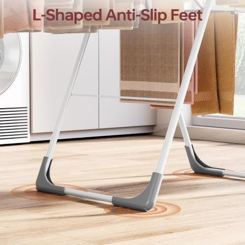 APEXCHASER Clothes Drying Rack, Large Capacity Drying Rack Clothing - Image 3