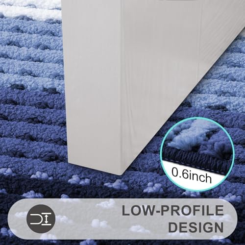 Kitinjoy Indoor Outdoor Door Mat, 36x24 Non-Slip Dirt Trapper Doormats - Image 4