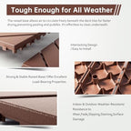 EchoDeck Interlocking Deck Tiles, 44 Pack Deck Tiles Interlocking Outdoor All - Image 4