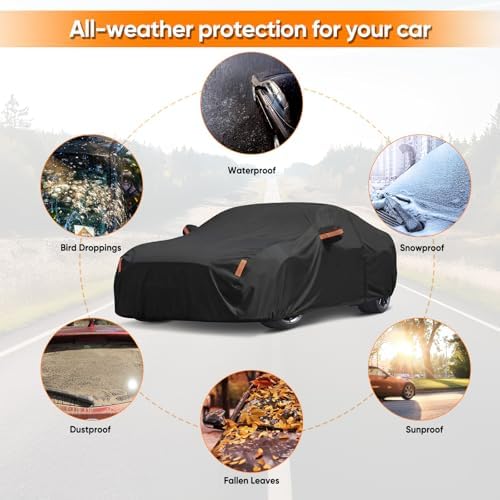 Mustang Car Cover Custom Fit for Ford Mustang 1994-2026 - Image 2