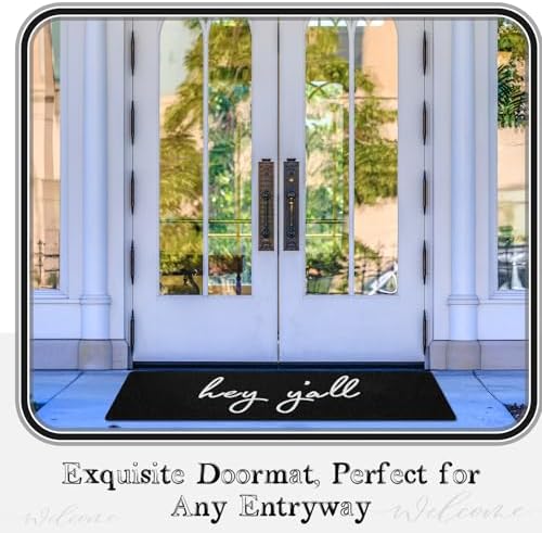 48''x16'' Long Doormat for Entrance Entry, Hey Y'all - Image 5