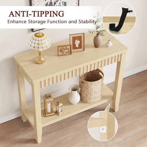 FAVOOSTY 31.5" Entryway Table, Console Tables - Image 3
