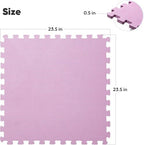 36 Pack Home Gym Mat, Puzzle Exercise Mat, EVA Interlocking Foam Floor Tiles - Image 2