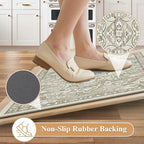 Ileading Anti Fatigue Kitchen Rugs Sets of 2 Cushioned Kitchen Mats - Image 4