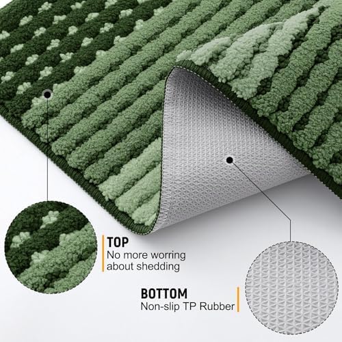 Kitinjoy Indoor Outdoor Door Mat, 59x20 Non-Slip Dirt Trapper Doormats - Image 3