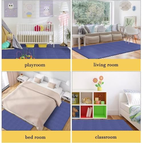 Shihanee 16 Foam Floor Interlocking Tiles, 11.8 x 11.8 Inch - Image 5