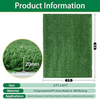 TOOKOO Artificial Grass Outdoor Rug - 5FT x 8FT Fake Grass - Image 3