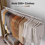 HOKEEPER Clothing Racks Heavy Duty Clothes Rack Adjustable Garment Rack - Image 5