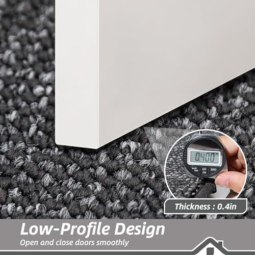 BEQHAUSE Dirt Trapper Door Mat 32"x72", Non-Slip Washable Doormat - Image 4