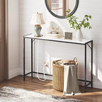 MAHANCRIS Console Table, Narrow Sofa Table Behind Couch, 43.7” Entrance Table - Image 2