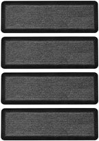 Stair Treads — 4 Pack 10x30 inch Polypropylene Rubber Stair Mats - Image 2