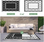 GENIMO Outdoor Rug, Waterproof Plastic Rugs - Image 4