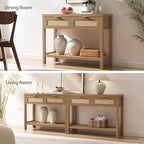 SICOTAS Rattan Console Table - Image 5