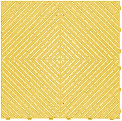 Swisstrax Ribtrax Smooth PRO Interlocking Garage Floor Tiles, 15.75 x 15.75-Inch by Swisstrax