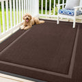 OLANLY Front Door Mat Outside 71x47, All-Season Heavy-Duty Rubber Doormat by OLANLY