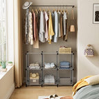 HOMIDEC 6 Light Grey Cube Storage Organizer, Modular Storage Shelf - Image 2