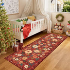 DUKINO 2x6 Runner Rug for Hallway, Washable Kitchen Rugs Non Slip - Image 3
