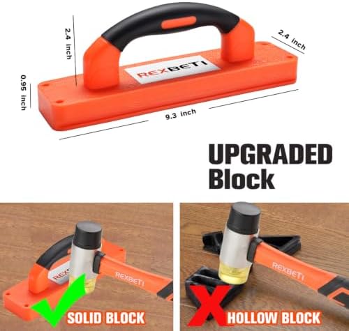REXBETI Laminate Wood Flooring Installation Kit, LVP/Vinyl Flooring Tools - Image 4