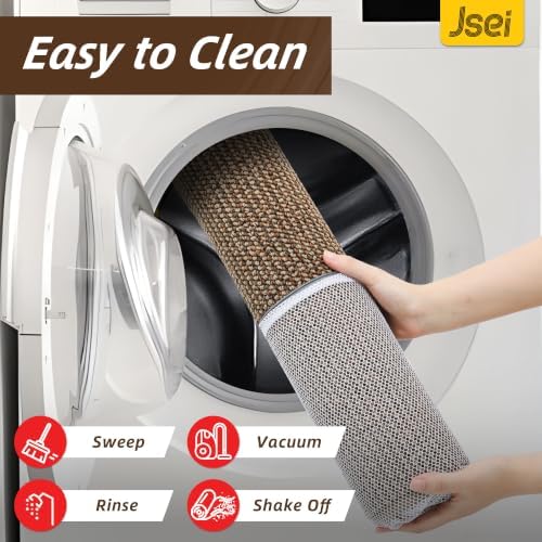 JSEI Dirt Trapper Door Mat 24" x 36", Non-Slip Washable Doormats - Image 6