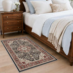 HAOYUNLAI Washable Non-Slip 2x3 Entryway Area Rug Low-Profile Soft Carpet - Image 2