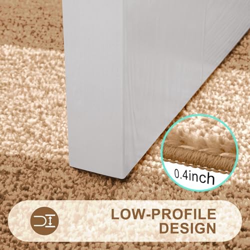 Kitinjoy Indoor Outdoor Door Mat, 59x24 Non-Slip Dirt Trapper Doormats - Image 4