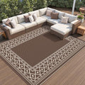 GENIMO Outdoor Rug, Waterproof Plastic Rugs by GENIMO