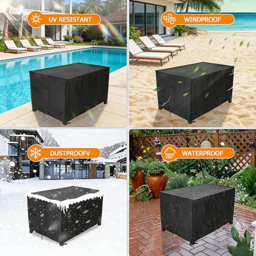 POOLTALE Outdoor prep table cover 41x24x32IN - Image 4