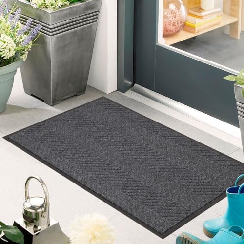 Front Door Mat Indoor Outdoor Entrance by MYMEELY